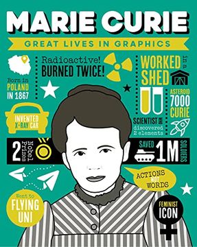 portada Great Lives in Graphics: Marie Curie (en Inglés)