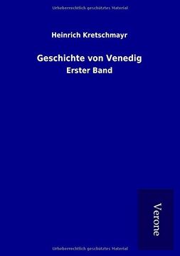 portada Geschichte von Venedig Erster Band (in German)