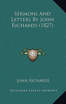 portada sermons and letters by john richards (1827)