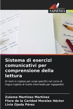 portada Sistema di esercizi comunicativi per comprensione della lettura (en Italiano)