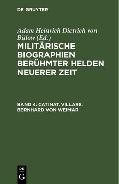 portada Catinat. Villars. Bernhard von Weimar (in German)