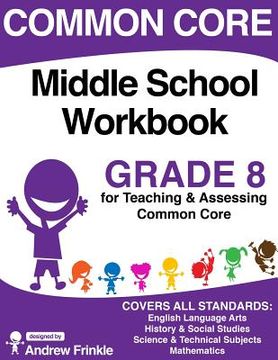 portada Common Core Middle School Workbook Grade 8 (en Inglés)