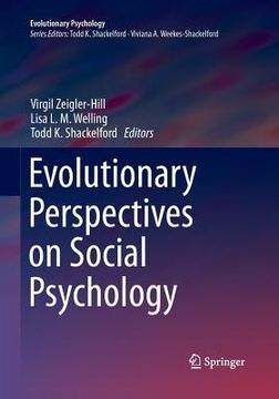 portada Evolutionary Perspectives on Social Psychology (en Inglés)