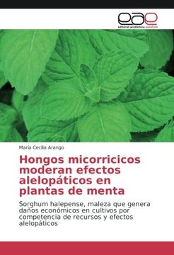 portada Hongos micorricicos moderan efectos alelopáticos en plantas de menta: Sorghum halepense, maleza que genera daños económicos en cultivos por competencia de recursos y efectos alelopáticos