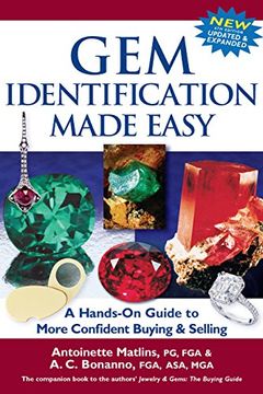 portada Gem Identification Made Easy, 6th Edition: A Hands-On Guide to More Confident Buying & Selling (en Inglés)