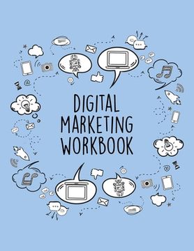 portada Digital Marketing Workbook: Online Business Calendar Scheduler and Organizer For Social Entrepreneurs (in English)