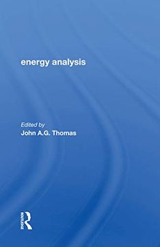 portada Energy Analysis (en Inglés)