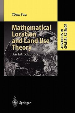 portada mathematical location and land use theory: an introduction