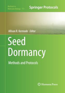 portada Seed Dormancy: Methods and Protocols