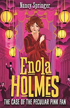 portada Enola Holmes 4: The Case of the Peculiar Pink fan (en Inglés)