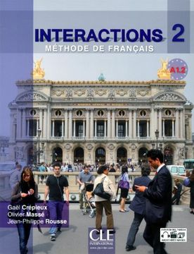portada Interactions: Livre A1.2 + DVD (en Francés)
