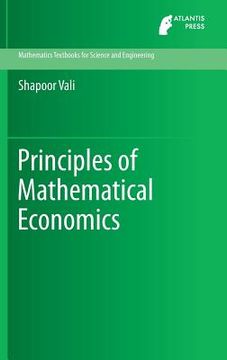 portada Principles of Mathematical Economics (en Inglés)