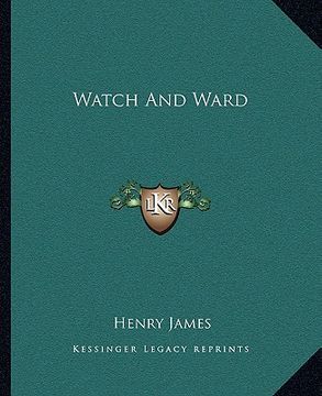 portada watch and ward (en Inglés)