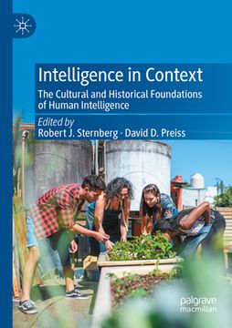 portada Intelligence in Context: The Cultural and Historical Foundations of Human Intelligence (in English)