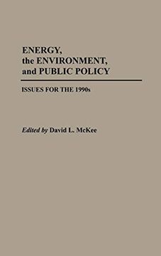 portada Energy, the Environment, and Public Policy: Issues for the 1990S (in English)