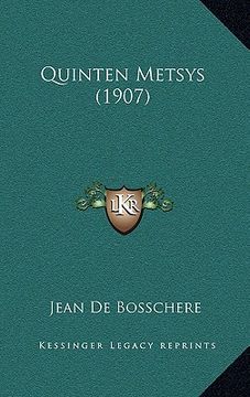 portada quinten metsys (1907) (en Inglés)