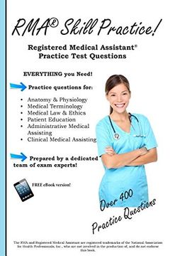 portada RMA Skill Practice: Registered Medical Assistant Practice Test Questions