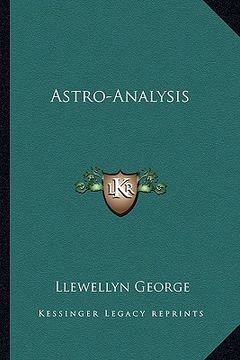 portada astro-analysis (en Inglés)