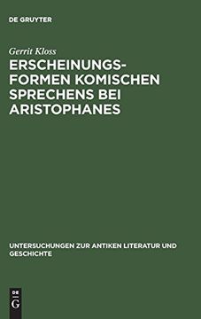 portada Erscheinungsformen Komischen Sprechens bei Aristophanes (en Alemán)