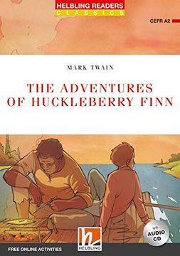 portada The Adventures of Huckleberry Finn. Helbling Readers red Series. Classics. Level a2. Con Espansione Online. Con Cd-Audio: Helbling Readers red Series. 