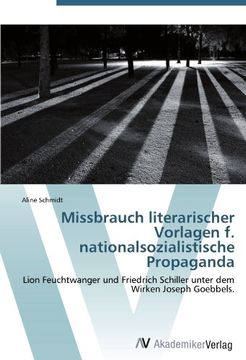 portada Missbrauch literarischer Vorlagen f. nationalsozialistische Propaganda