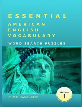 portada Essential American English Vocabulary Word Search Puzzles (Vol 1) - School Edition (en Inglés)