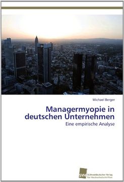 portada Managermyopie in Deutschen Unternehmen