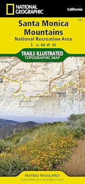 portada Santa Monica Mountains National Recreation Area map (National Geographic Trails Illustrated Map, 253) (en Inglés)