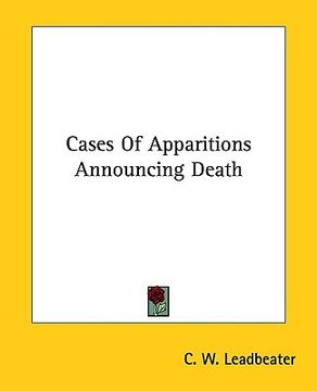 portada cases of apparitions announcing death (en Inglés)