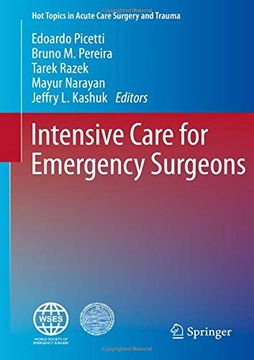 portada Intensive Care for Emergency Surgeons (en Inglés)