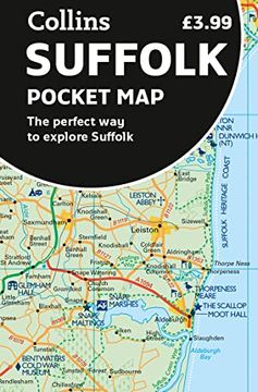 portada Suffolk Pocket Map: The Perfect way to Explore the Suffolk (en Inglés)