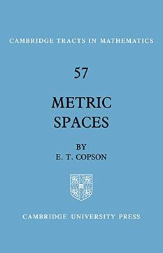 portada Metric Spaces Paperback (Cambridge Tracts in Mathematics) 