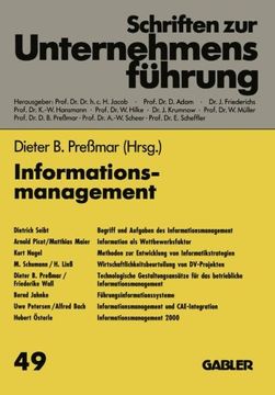 portada Informationsmanagement (Schriften zur Unternehmensführung) (German Edition)