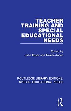 portada Teacher Training and Special Educational Needs (Routledge Library Editions: Special Educational Needs) (in English)