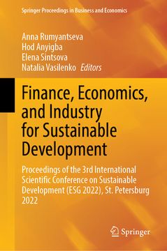 portada Finance, Economics, and Industry for Sustainable Development: Proceedings of the 3rd International Scientific Conference on Sustainable Development (E (in English)