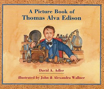 portada A Picture Book of Thomas Alva Edison (Picture Book Biography) (in English)