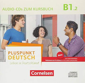 portada Pluspunkt Deutsch - Leben in Deutschland - Allgemeine Ausgabe: B1: Teilband 2 - Audio-Cds zum Kursbuch (en Alemán)