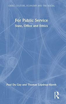 portada For Public Service: State, Office and Ethics For Public Service (CRESC) (en Inglés)