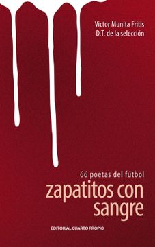 portada Zapatitos con sangre: 66 poetas del futbol
