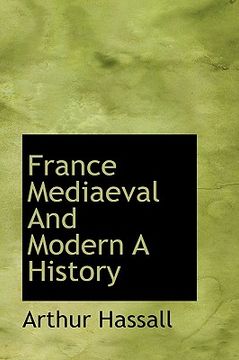 portada france mediaeval and modern a history
