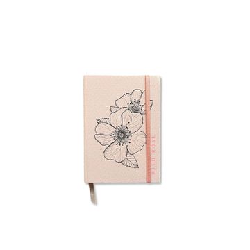 portada Cuaderno Wild Rose Rosado - a6 Tapa Dura