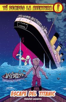 portada Tú Decides la Aventura: Escape del Titanic