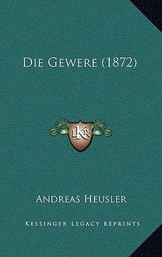 portada Die Gewere (1872) (en Alemán)