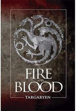 portada Bloc de Notas Game of Thrones - Fire and Blood