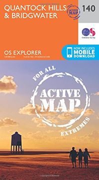 portada Quantock Hills and Bridgwater 1 : 25 000 (OS Explorer Map)
