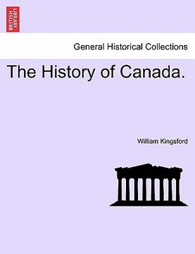 portada the history of canada. (en Inglés)