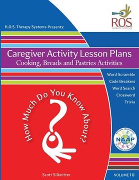 portada Caregiver Activity Lesson Plans: Bread, Pastries and Cooking (in English)