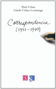 portada Correspondencia Paul Celan | Gisèle Celan-Lestrange (1951 - 1970) (in Spanish)