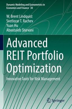 portada Advanced Reit Portfolio Optimization: Innovative Tools for Risk Management (en Inglés)