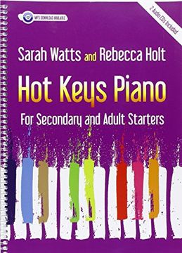 portada Hot Keys Piano: For Secondary & Adult Starters (en Inglés)